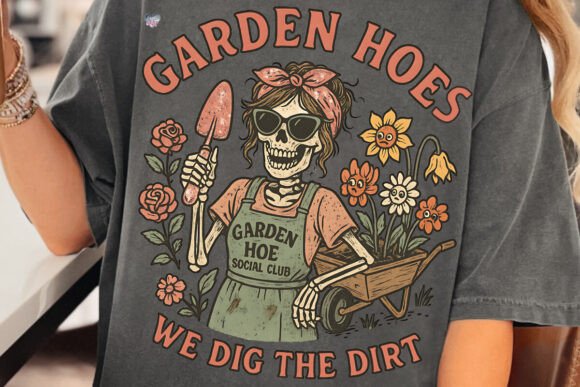 Get Cheeky With Garden Hoes Social Club PNG Skeleton Designs